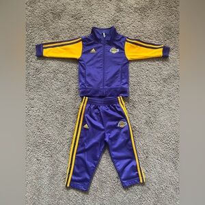 Los Angeles Lakers Adidas Track Suit